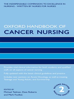 cover image of Oxford Handbook of Cancer Nursing